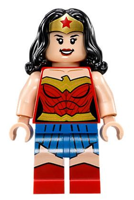 LEGO Minifigure-Wonder Woman (76097)-Super Heroes-sh456-Creative Brick Builders